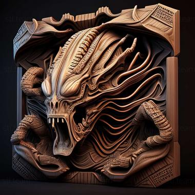 3D model Alien Breed 3 Descent game (STL)